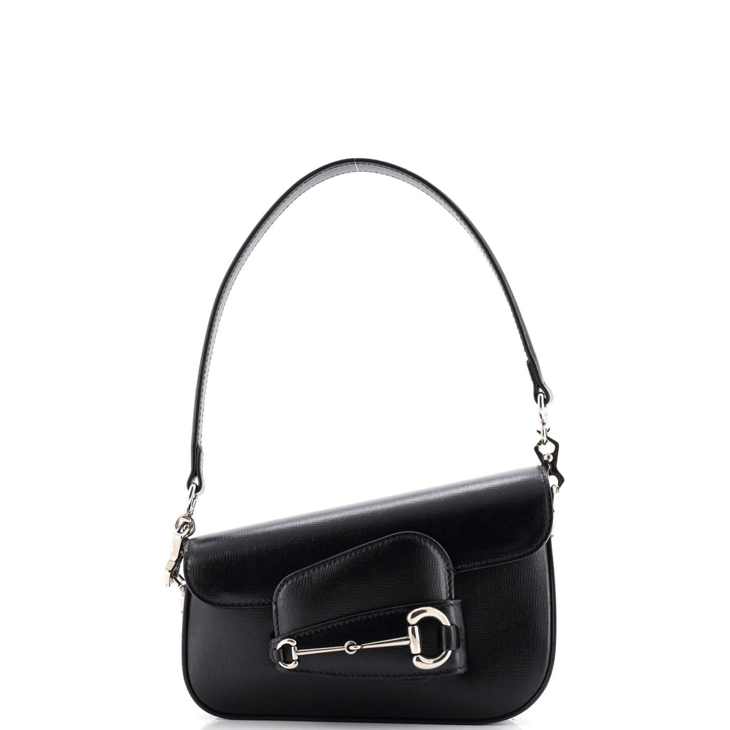 Horsebit 1955 Asymmetric Shoulder Bag Leather Mini