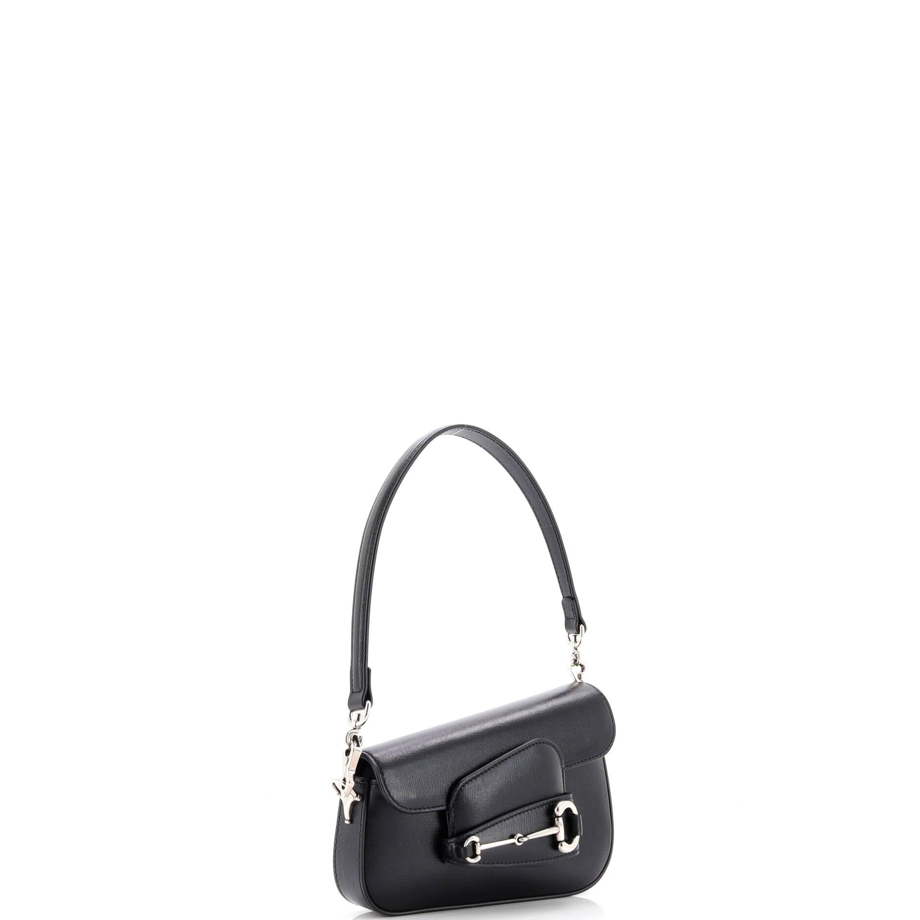 Horsebit 1955 Asymmetric Shoulder Bag Leather Mini