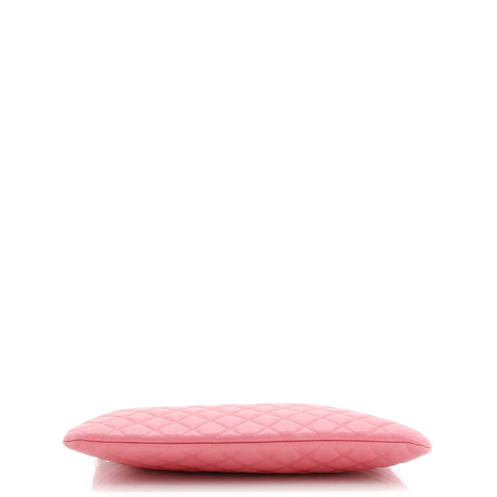 CC Casino O Case Clutch Quilted Lambskin Large