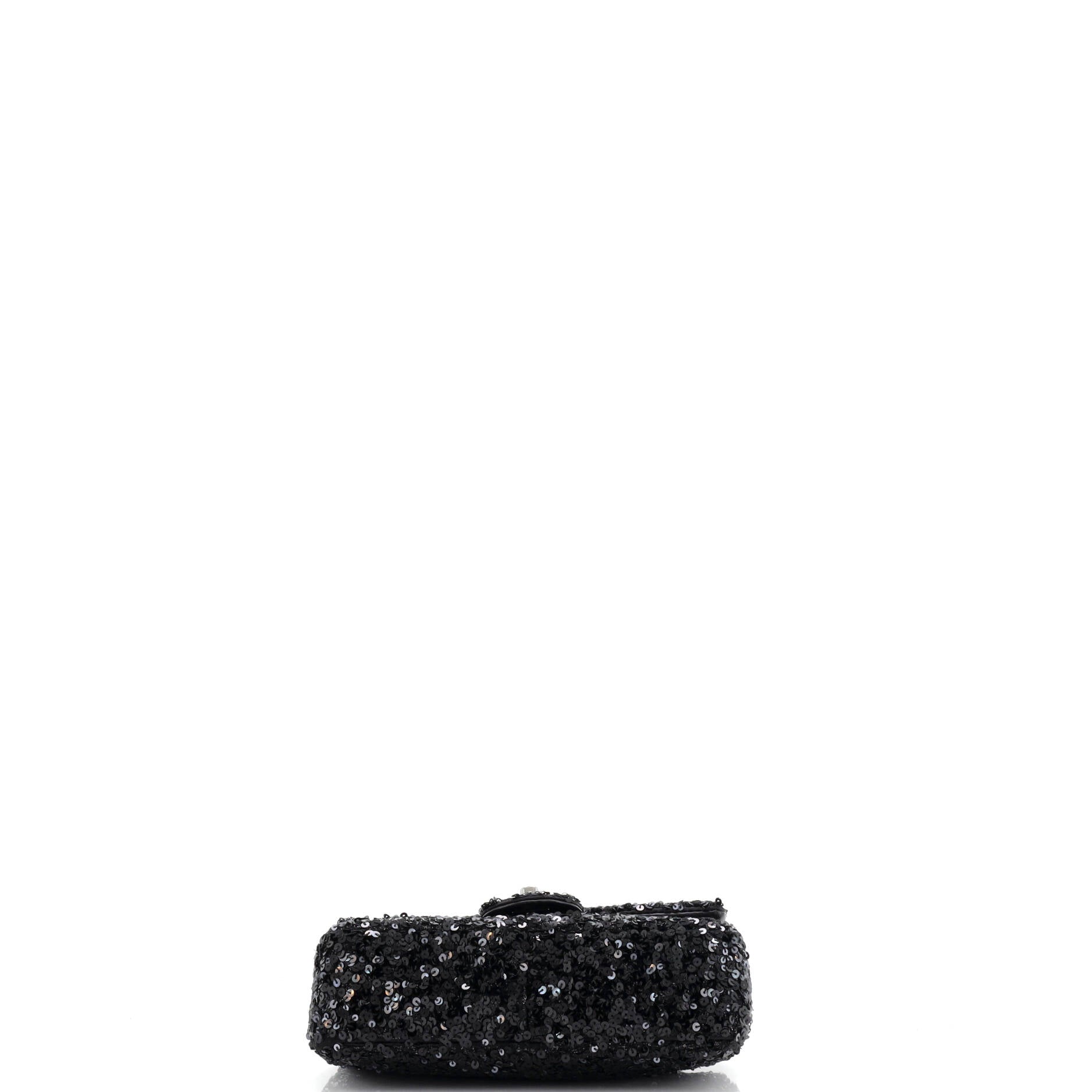 Classic Single Flap Bag Sequins Mini