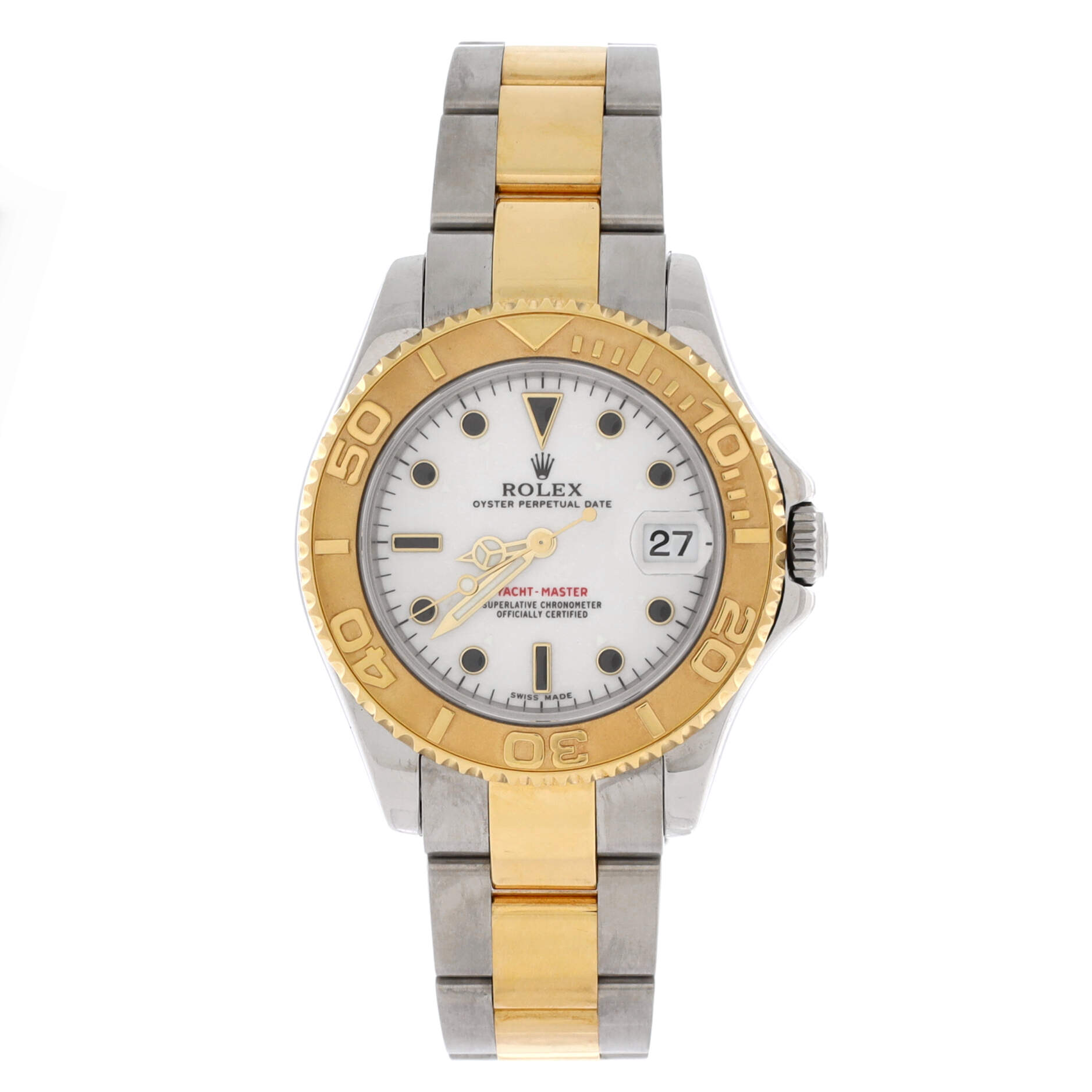Oyster Perpetual Yacht-Master Automatic Watch Stainless Steel and Yellow Gold 35