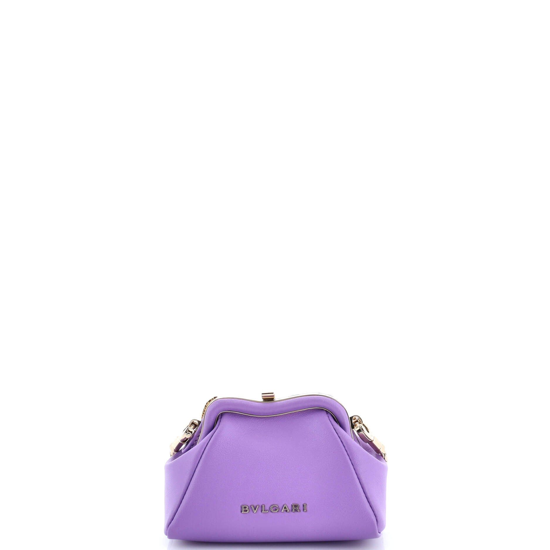 Serpentine Pouch Bag Leather Micro