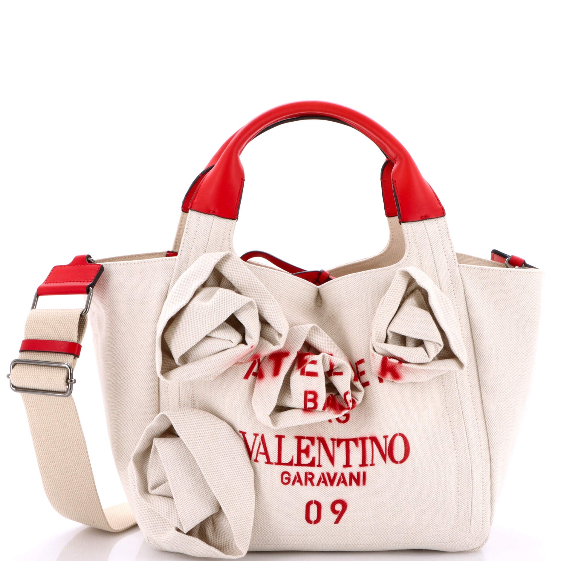 Rose Blossom Atelier Bag Canvas Medium