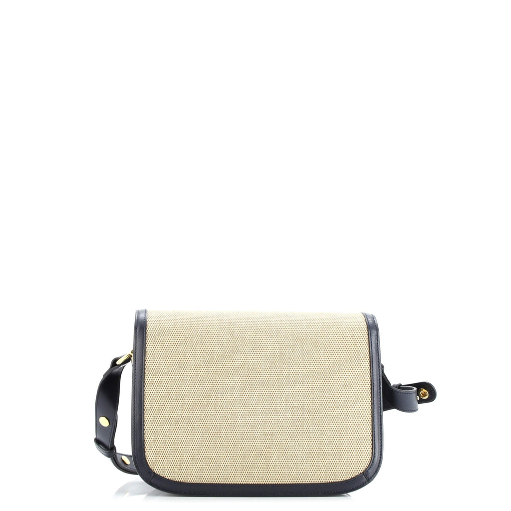 Horsebit 1955 Shoulder Bag Canvas and Leather Small