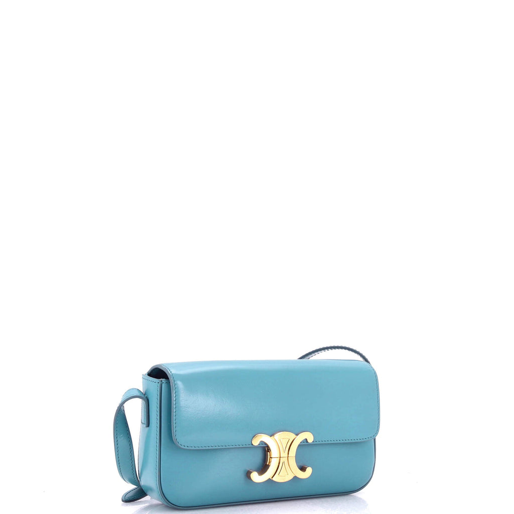 Triomphe East-West Shoulder Bag Smooth Calfskin