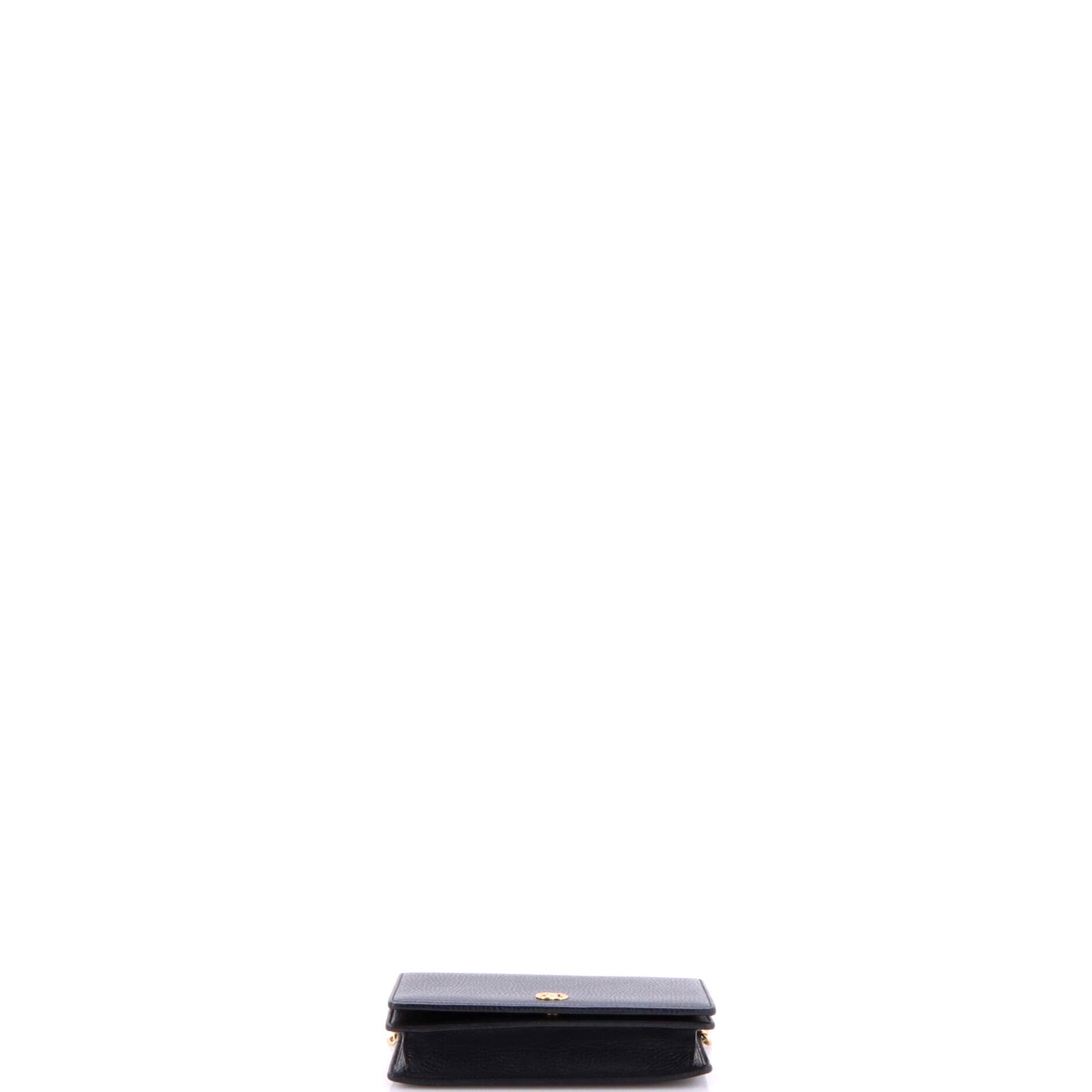 Petite GG Marmont Chain Wallet Leather Mini