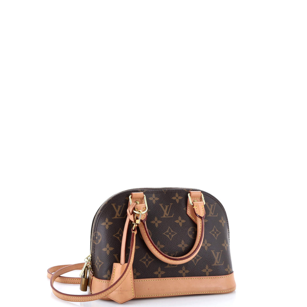 Alma Handbag Monogram Canvas BB