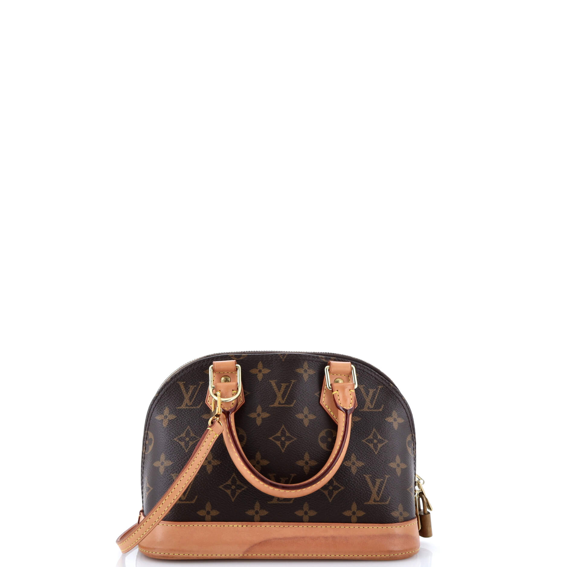 Alma Handbag Monogram Canvas BB