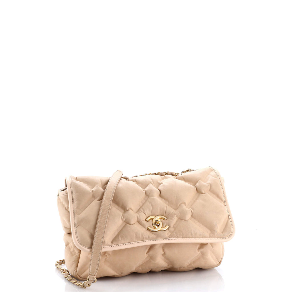 Chesterfield Flap Bag Quilted Calfskin Jumbo