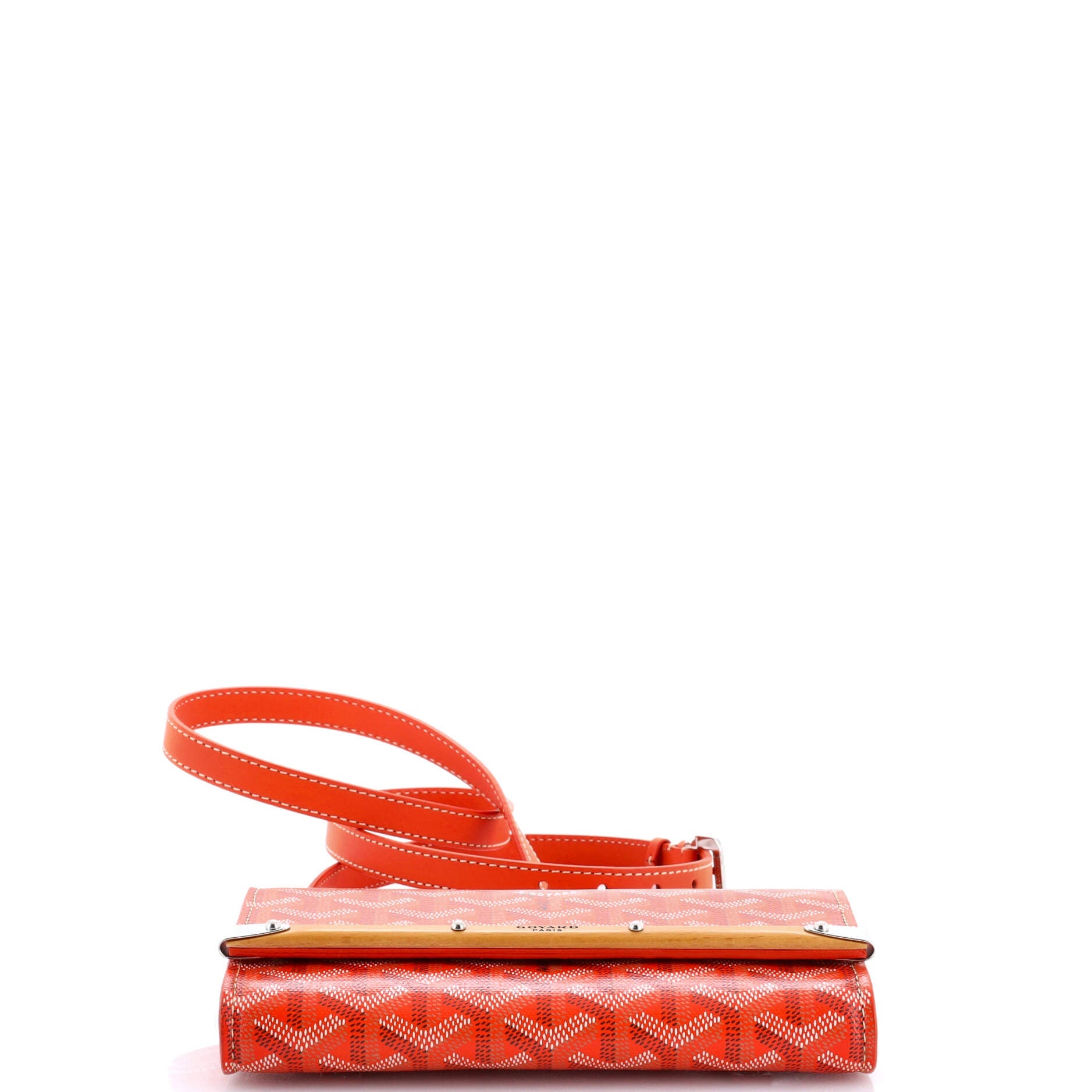 Monte Carlo Clutch with Strap Coated Canvas PM