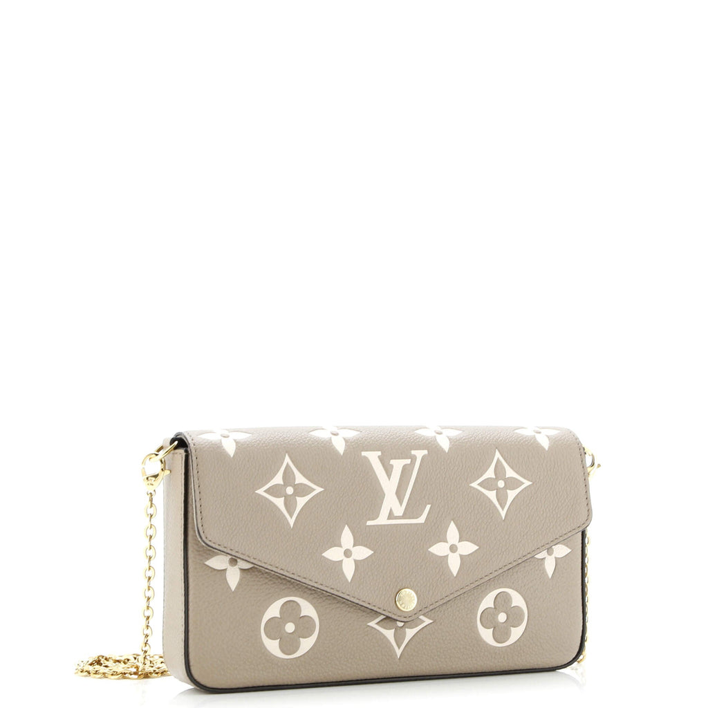 Felicie Pochette Bicolor Monogram Empreinte Giant