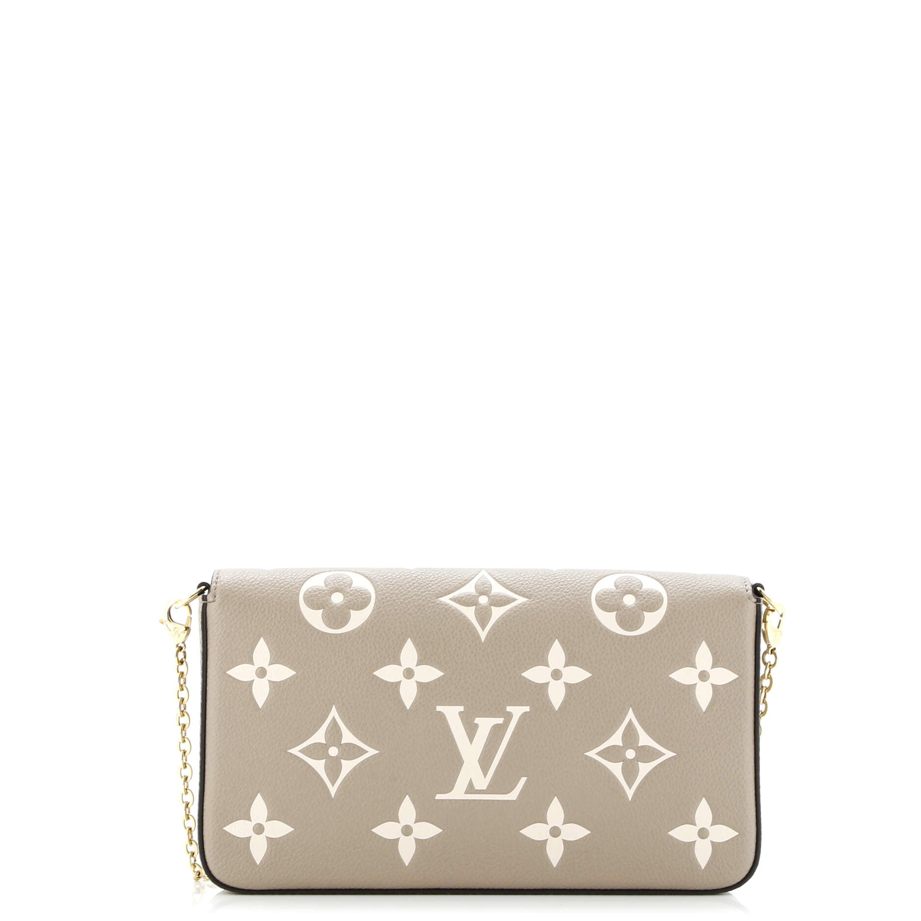 Felicie Pochette Bicolor Monogram Empreinte Giant