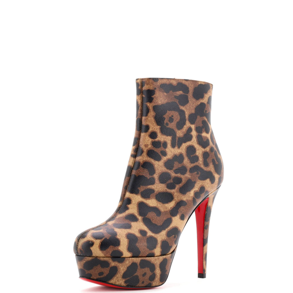 Women's Bianca Ankle Boots Printed Leather 120