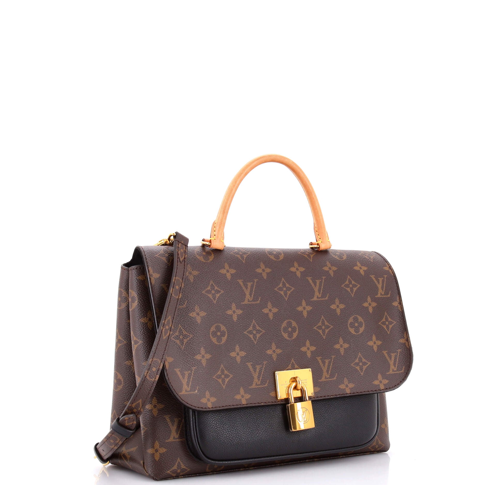 Marignan Handbag Monogram Canvas with Leather