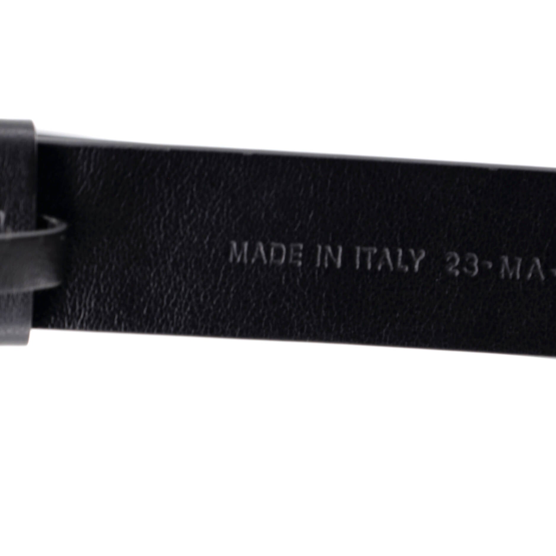 30 Montaigne Cut-Out Belt Leather Thin