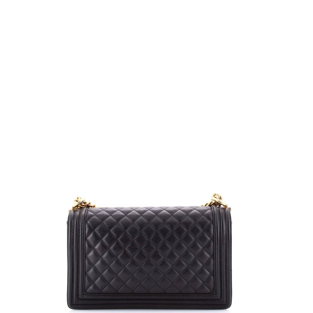 Boy Flap Bag Quilted Calfskin New Medium