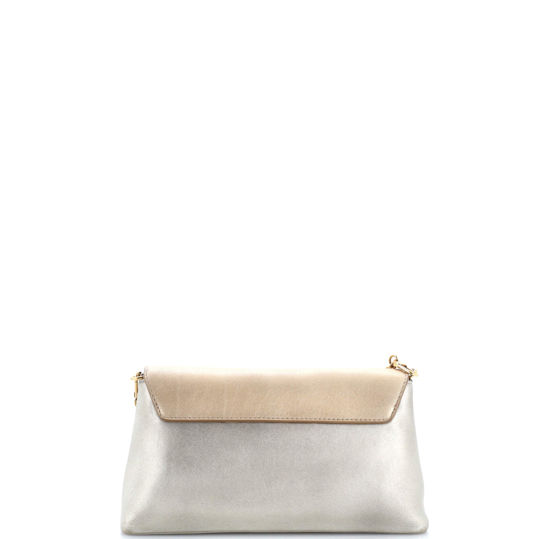 Love Note Chain Clutch Leather