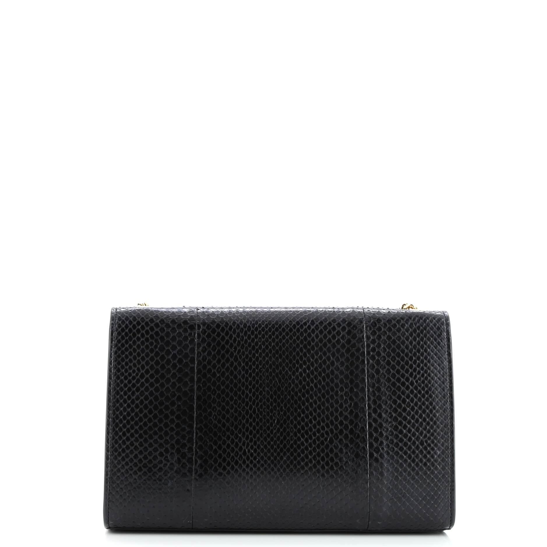 Classic Monogram Tassel Crossbody Bag Python Medium