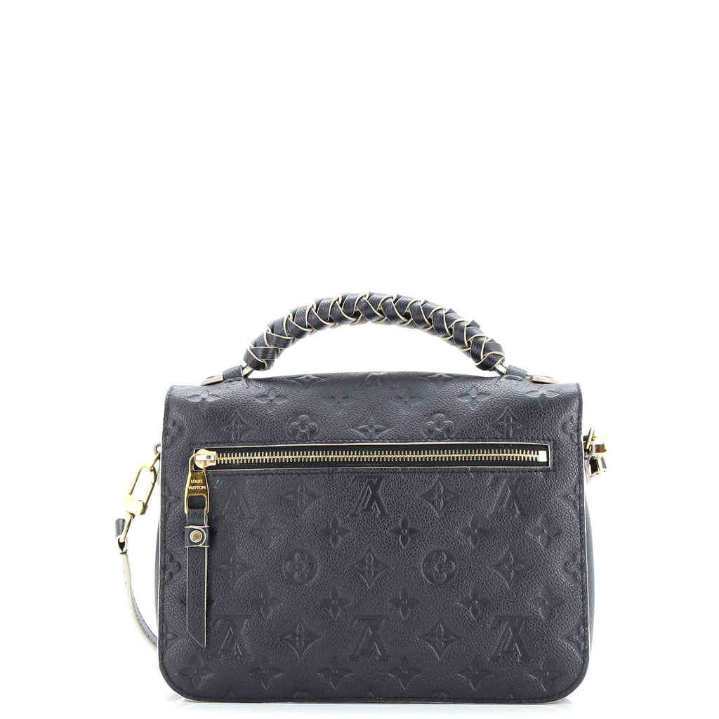 Braided Handle Pochette Metis Monogram Empreinte Leather