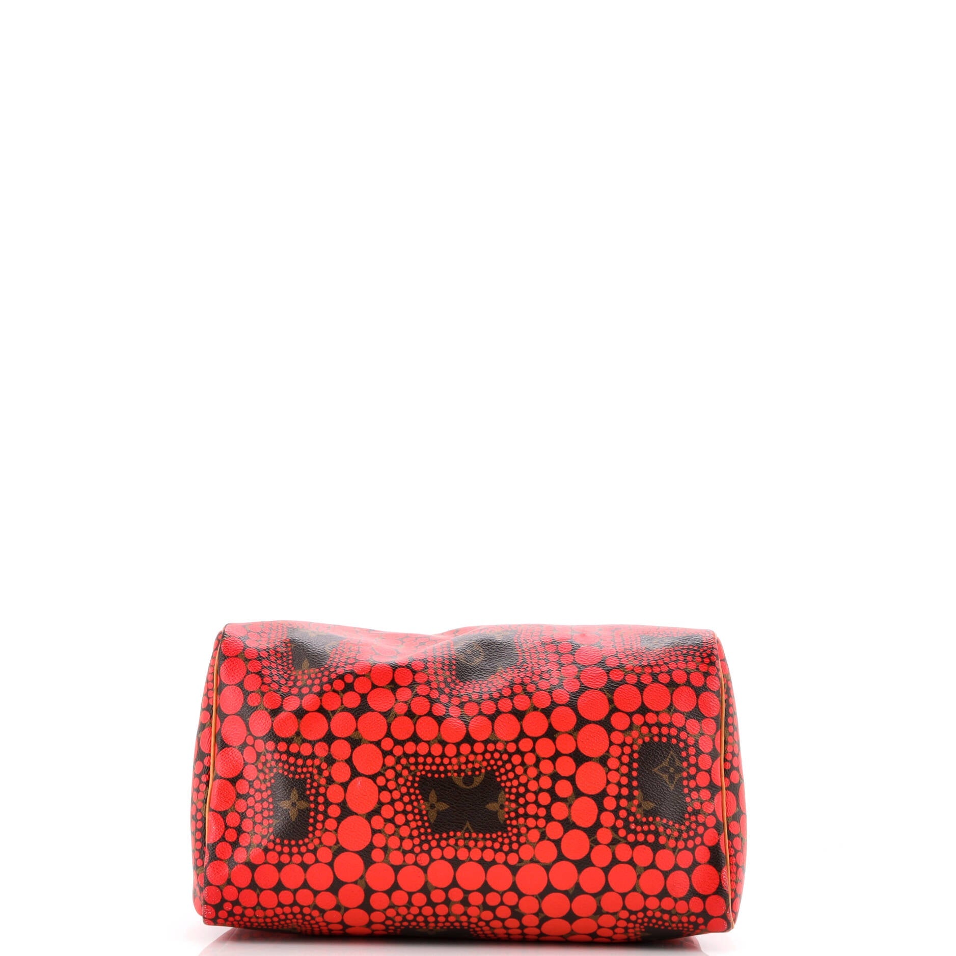 Speedy Handbag Limited Edition Kusama Town Monogram Canvas 30