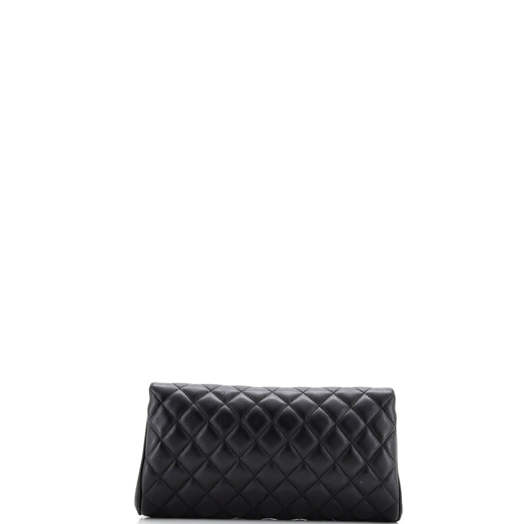 Fold Up Again Clutch Quilted Lambskin