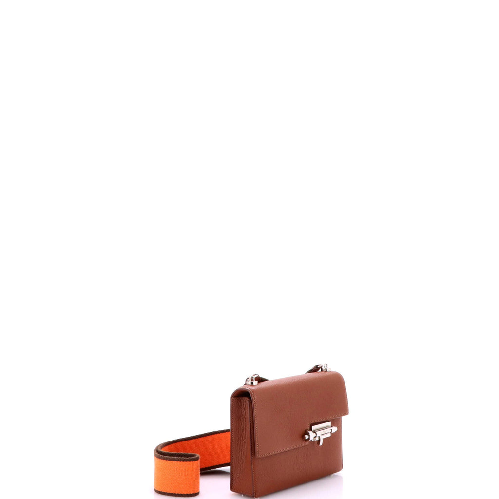 Verrou Bag Chevre Mysore and Canvas Mini