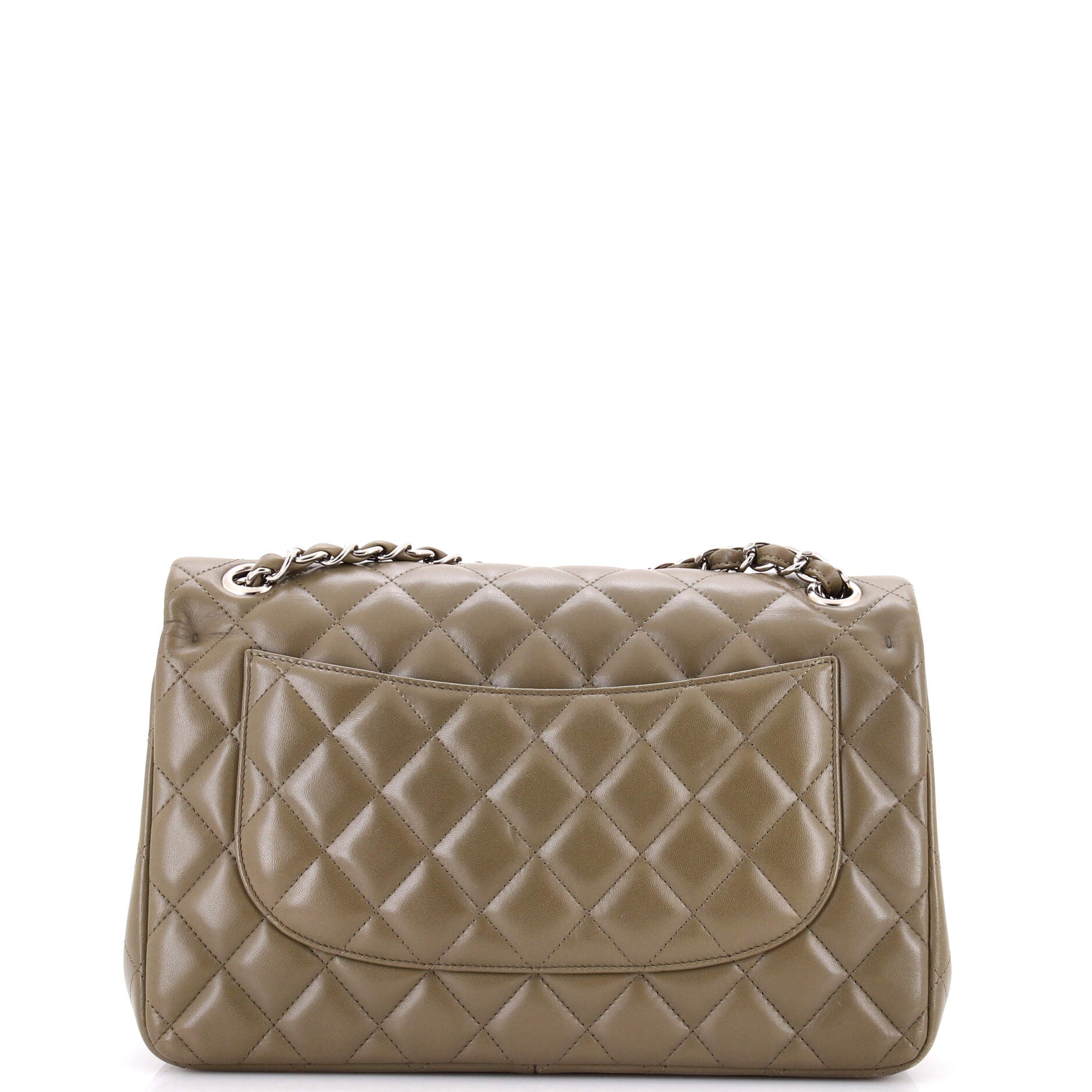 Classic Double Flap Bag Quilted Lambskin Jumbo