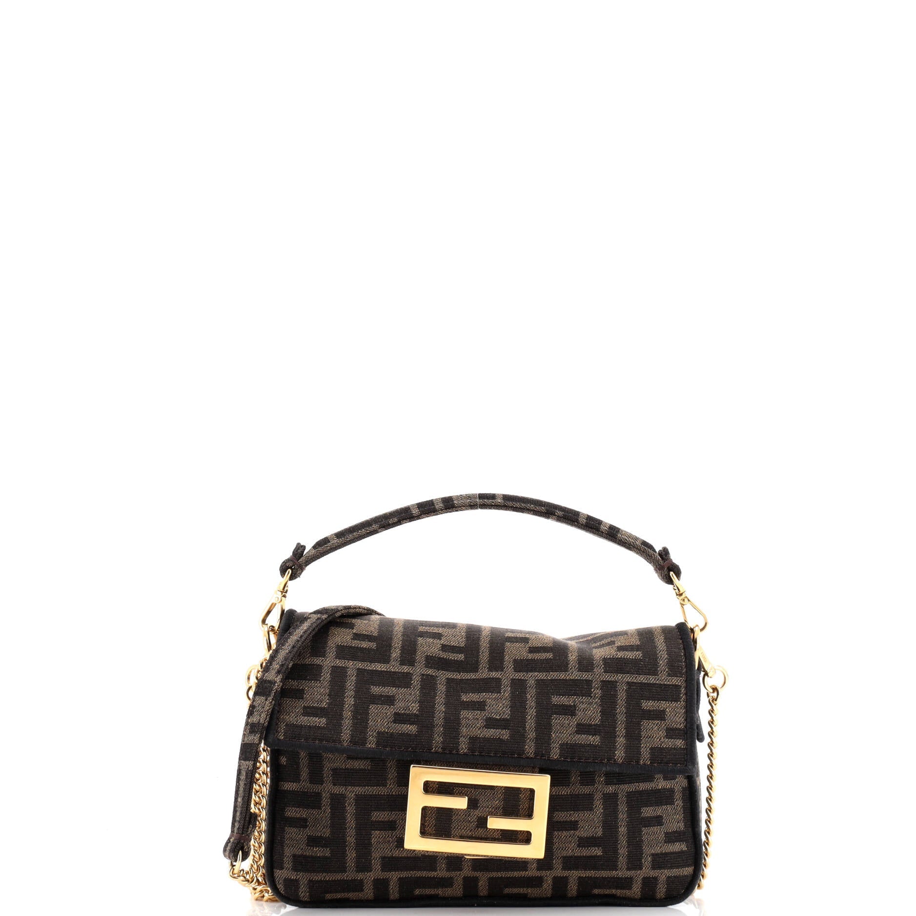 Baguette NM Bag Zucca Canvas Mini