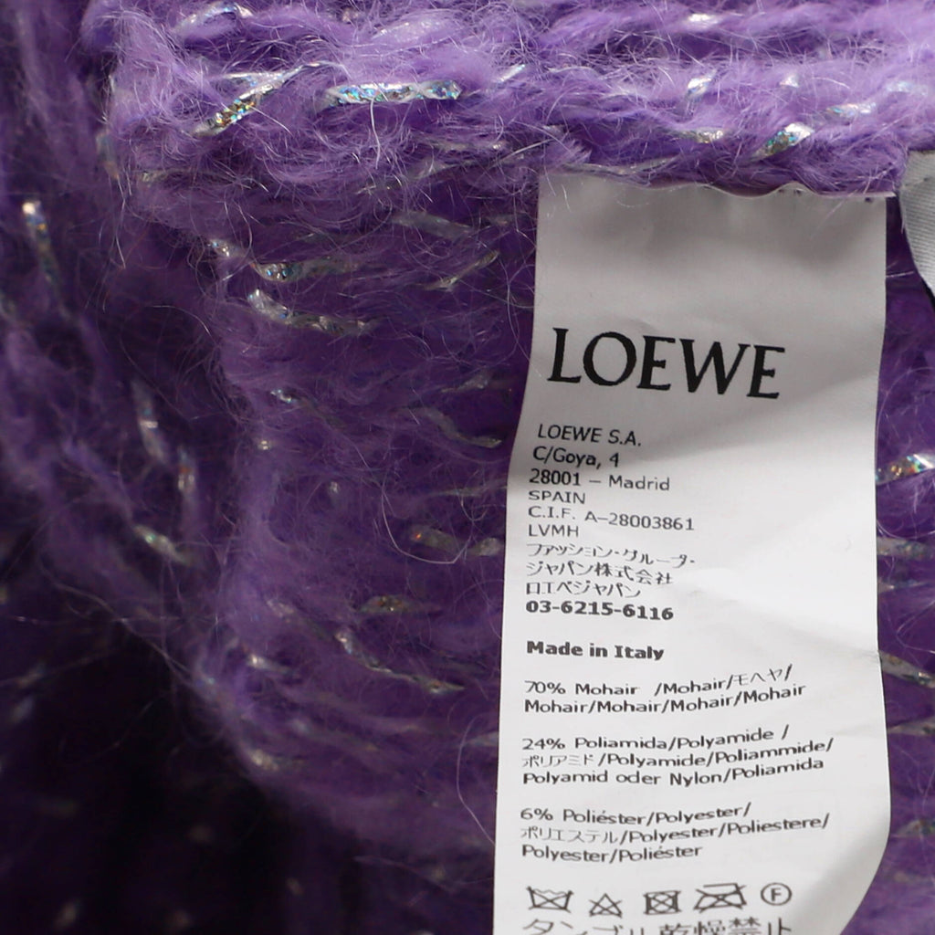 Women's Anagram Sweater Mohair Blend