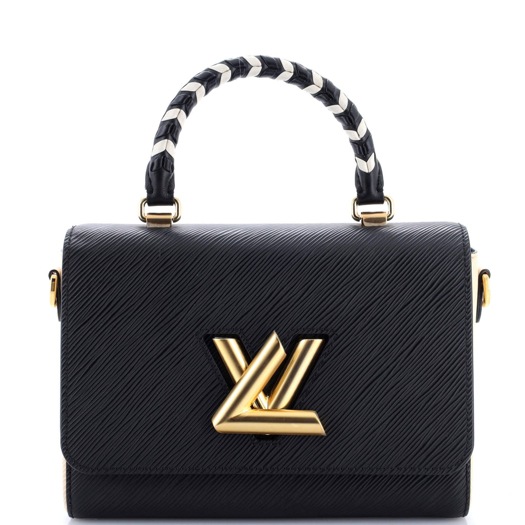Twist Top Handle Bag Limited Edition Crafty Epi Leather MM