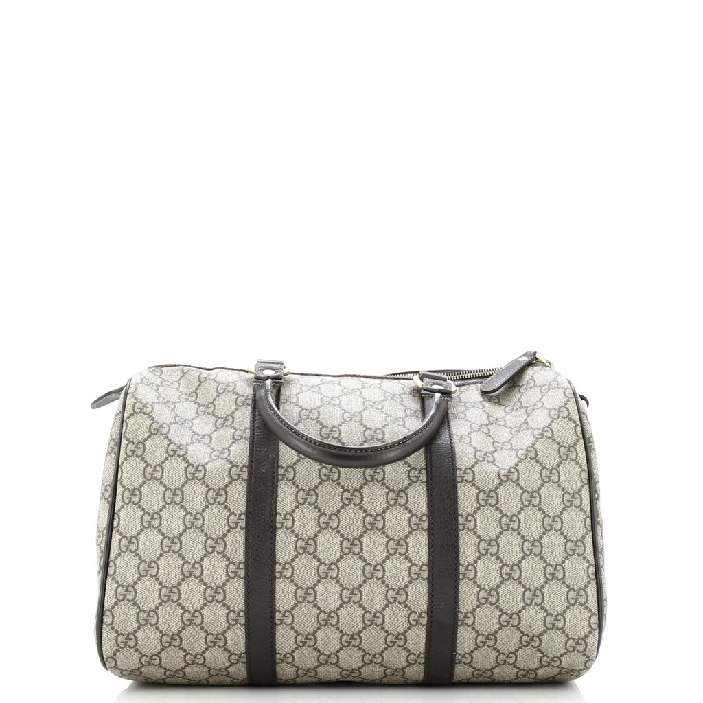 Joy Boston Bag GG Coated Canvas Medium