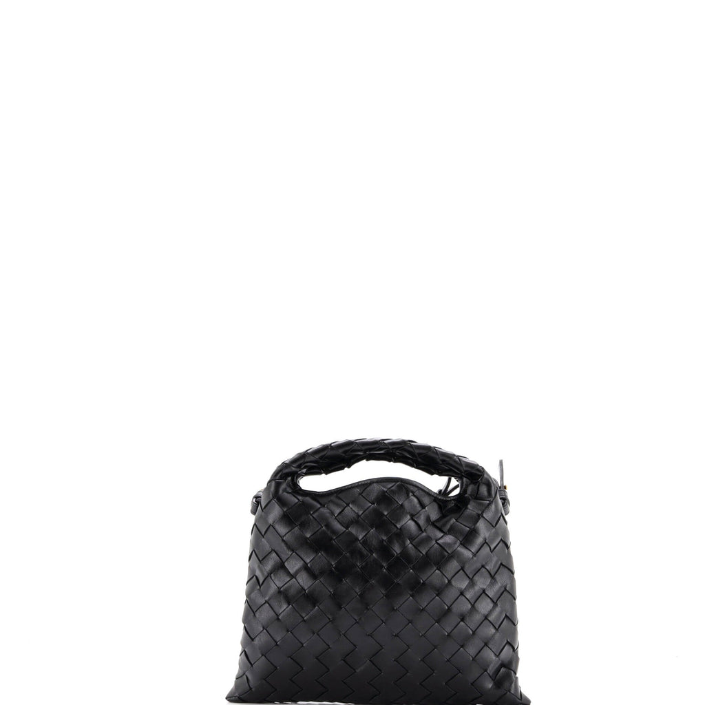 Hop Top Handle Bag Intrecciato Nappa Mini