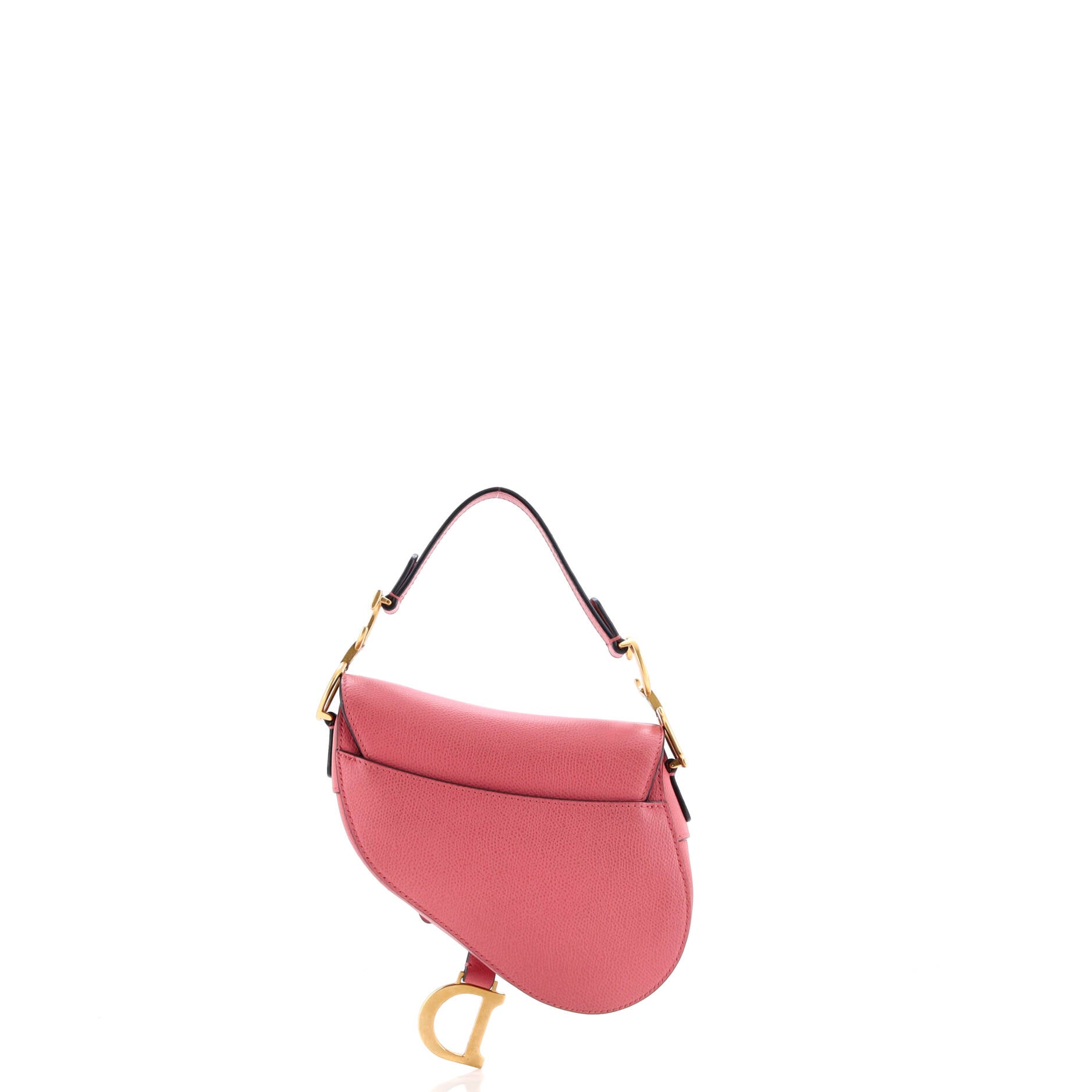 Saddle Handbag Leather Mini