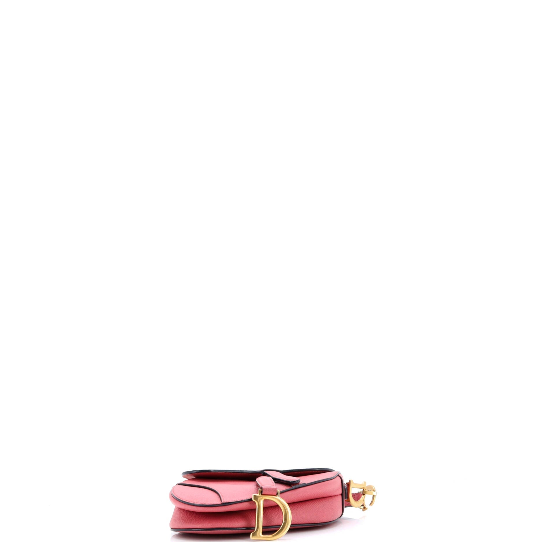 Saddle Handbag Leather Mini