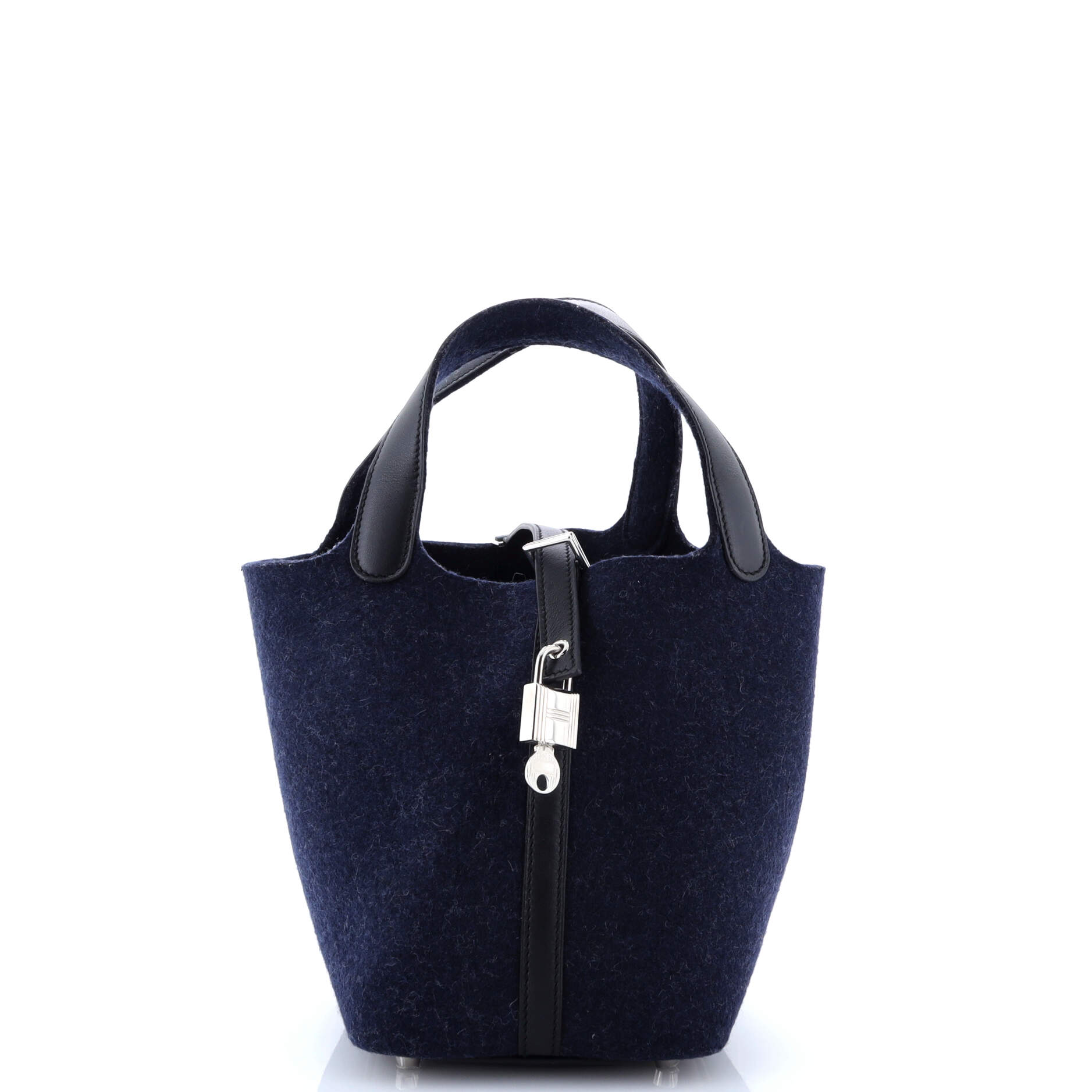 Picotin Lock Bag Felt with Leather PM