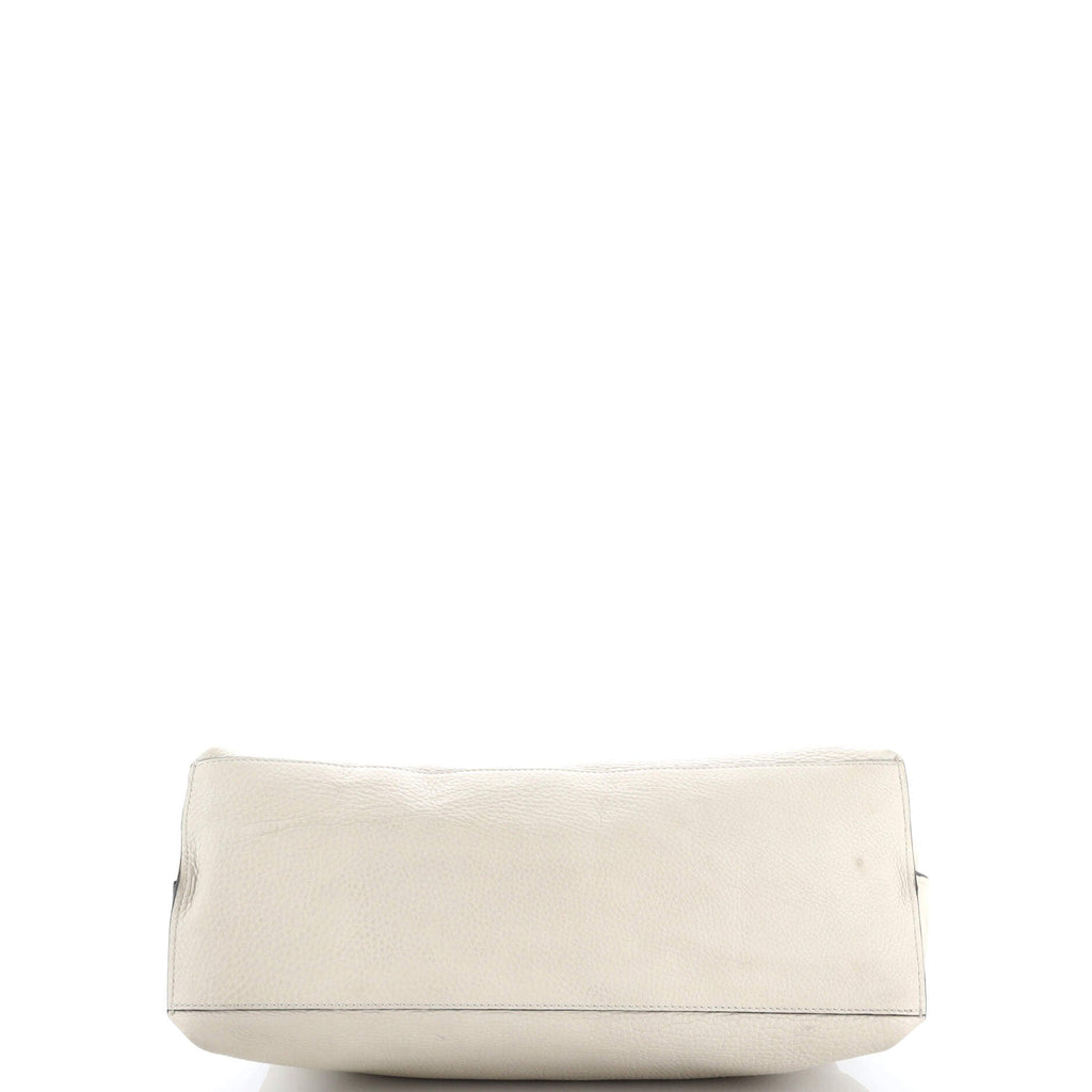 Bamboo Daily Top Handle Bag Leather Large