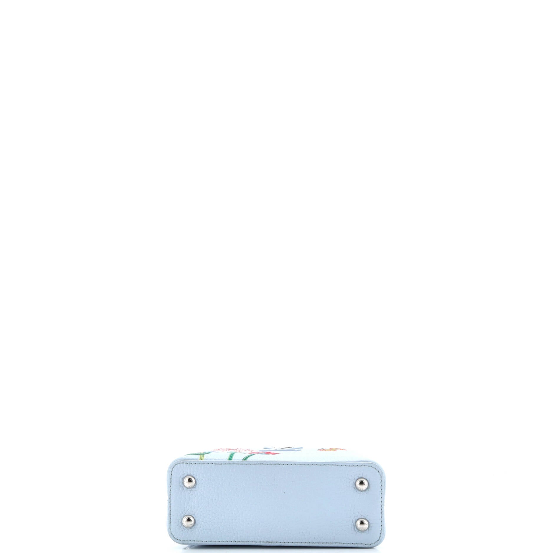 Capucines Bag Yayoi Kusama Flowers Taurillon Leather Mini