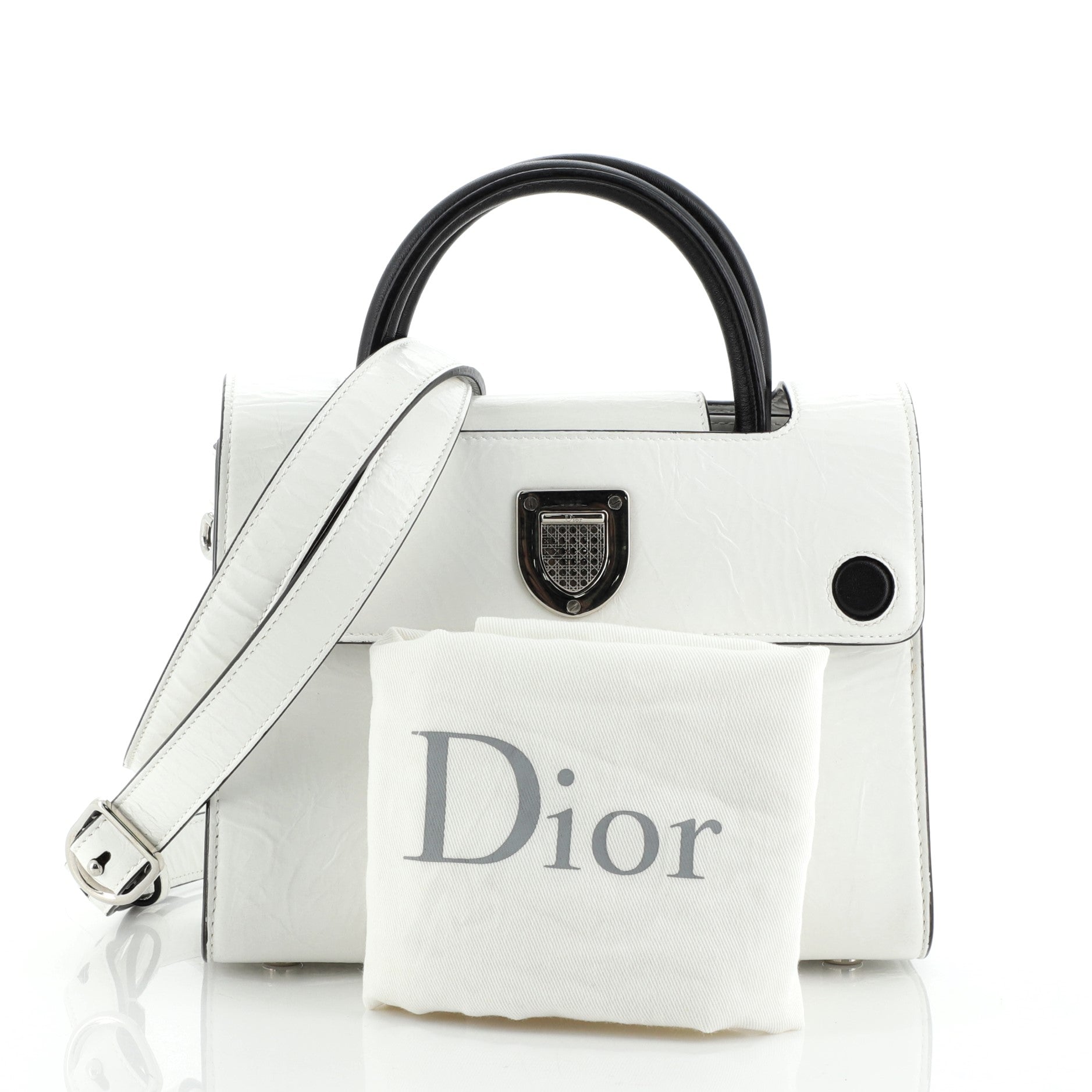 Diorever Handbag Leather Mini