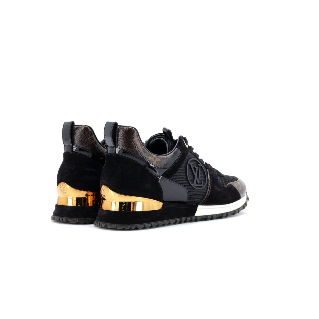 Women's Run Away Sneakers Mesh with Monogram Canvas and Suede