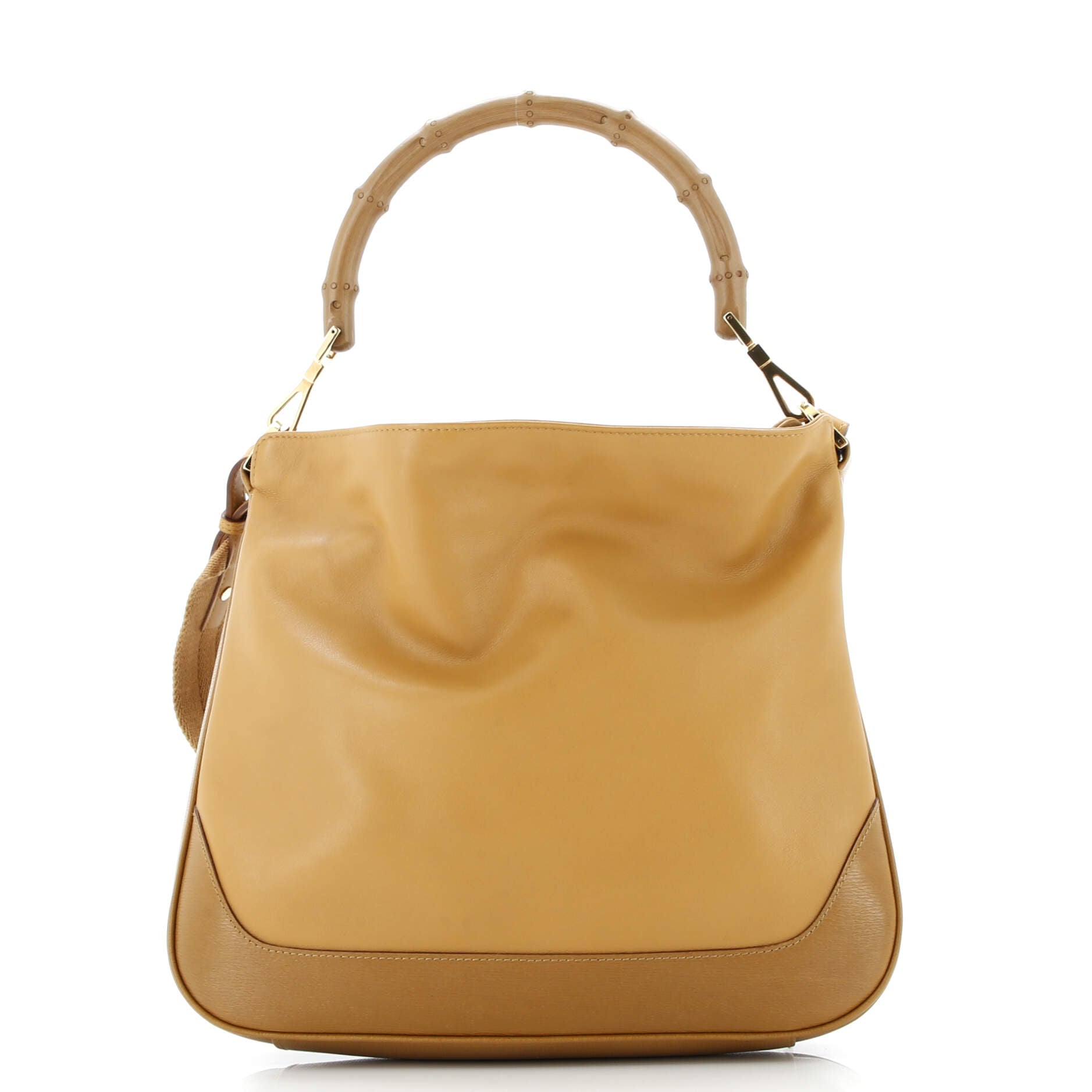 Diana Bamboo Shoulder Bag Leather Small