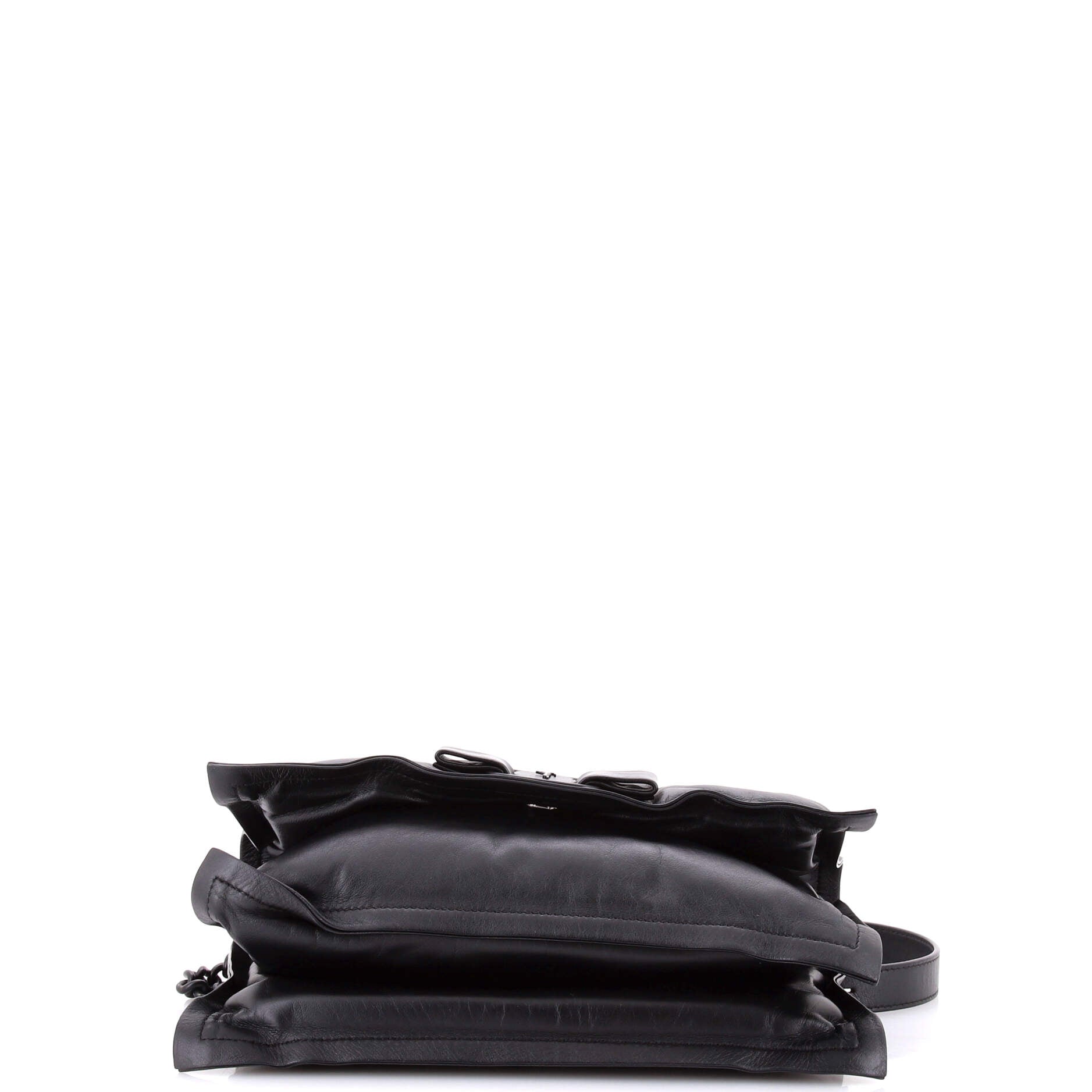 Viva Bow Flap Bag Leather Medium
