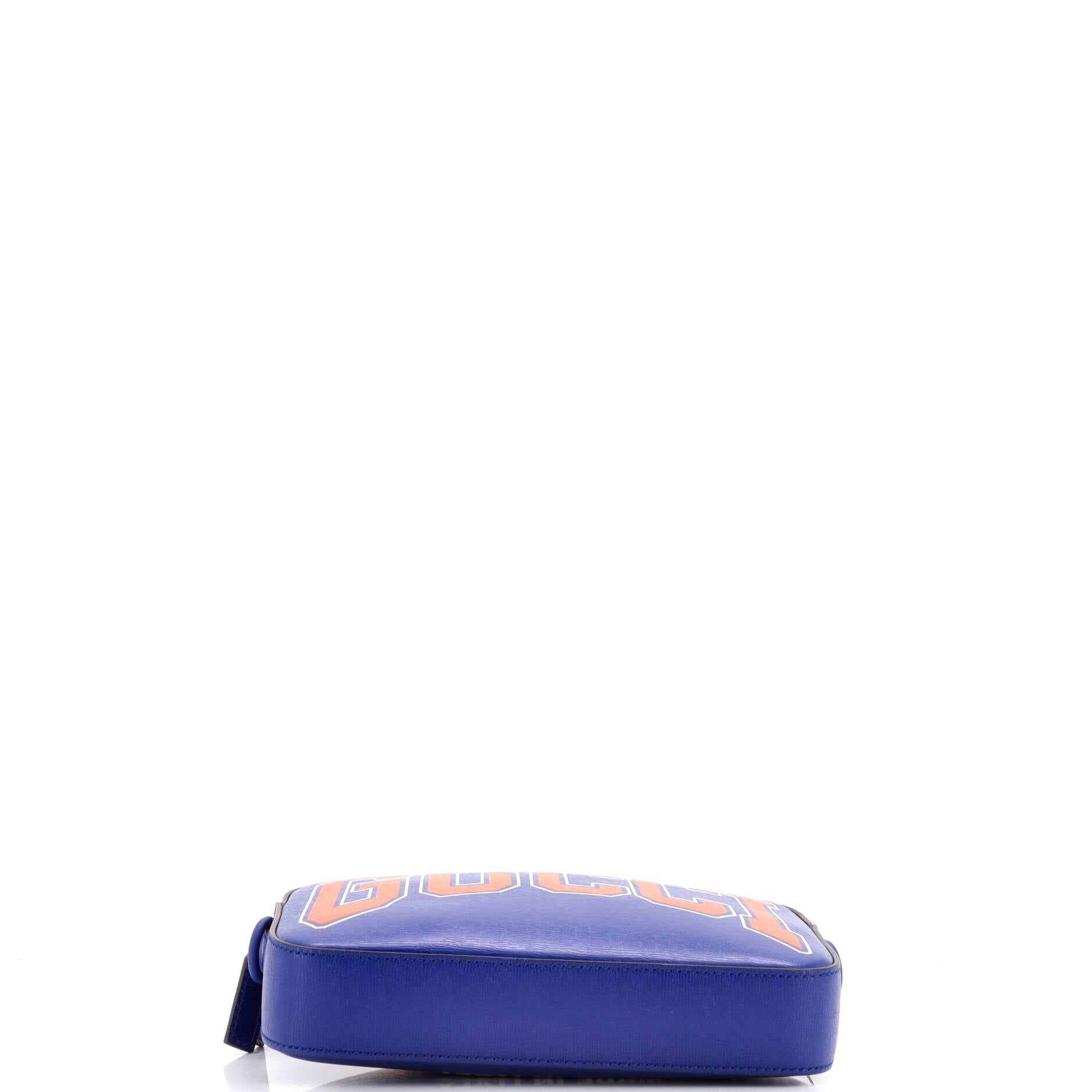 NY Dragons Camera Crossbody Bag Printed Leather Small