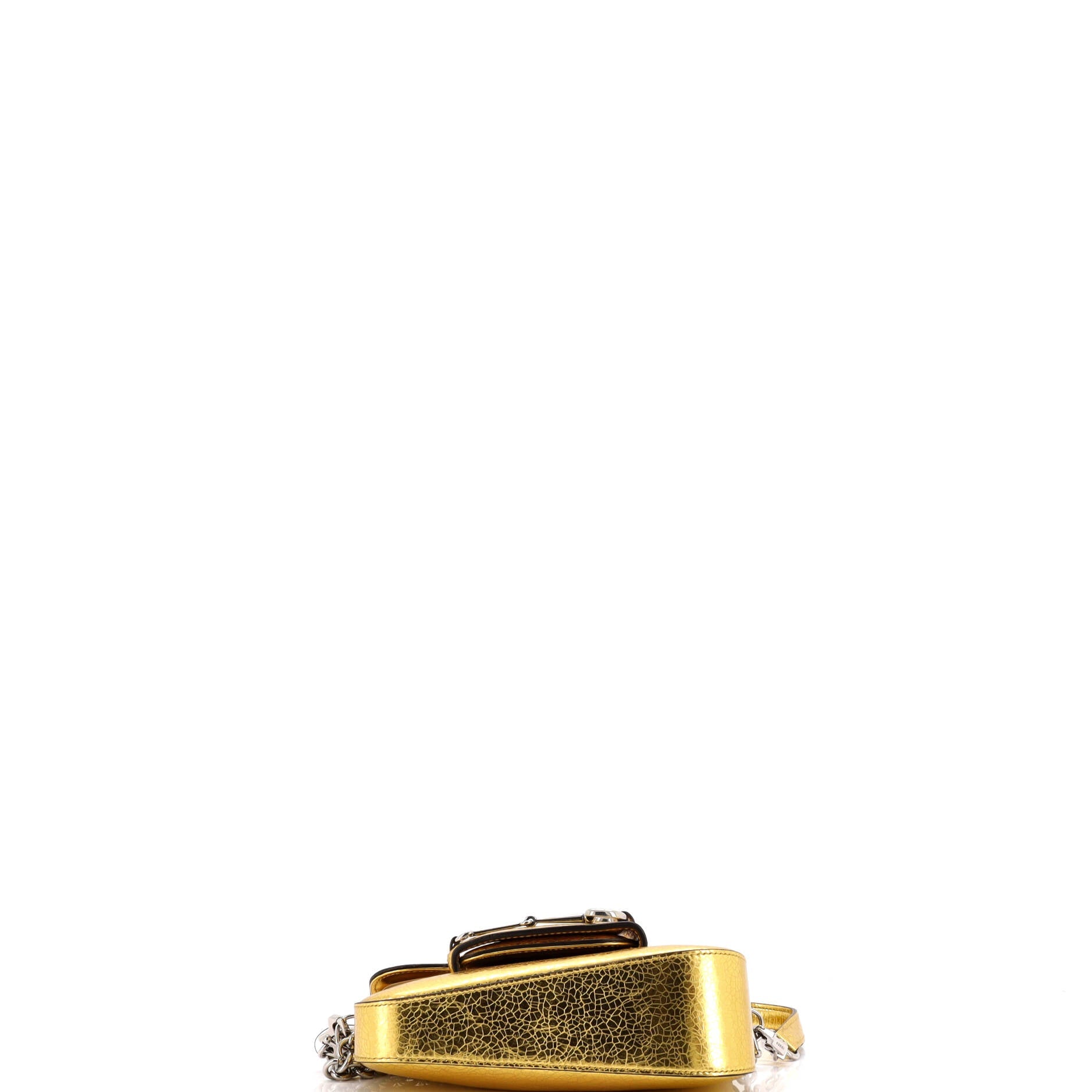 Horsebit 1955 Asymmetric Shoulder Bag Leather Mini