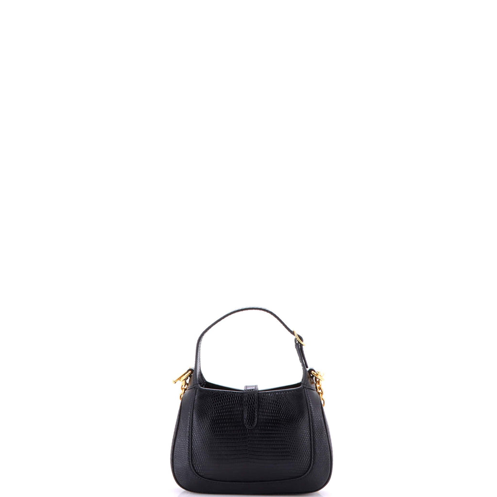 Jackie 1961 Chain Hobo Metallic Lizard Mini