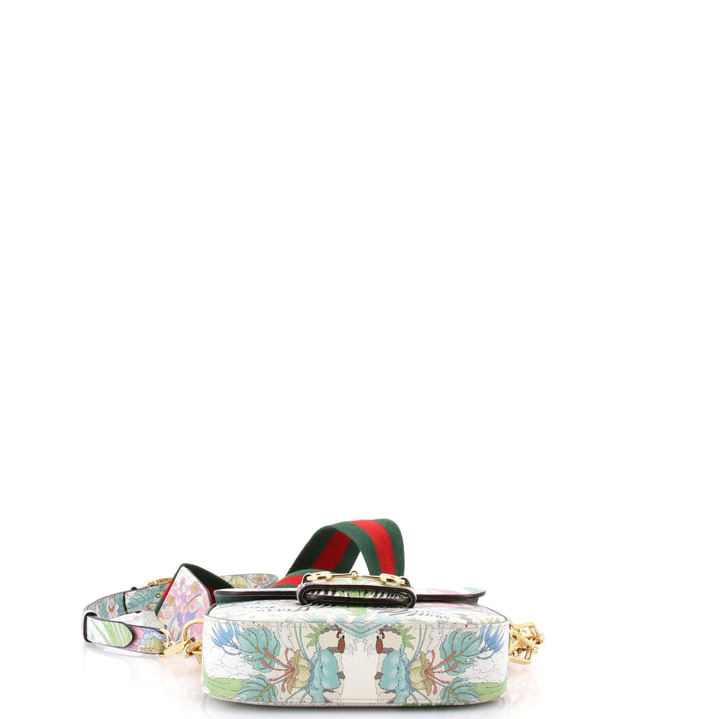 Horsebit 1955 Shoulder Bag Printed Leather Mini