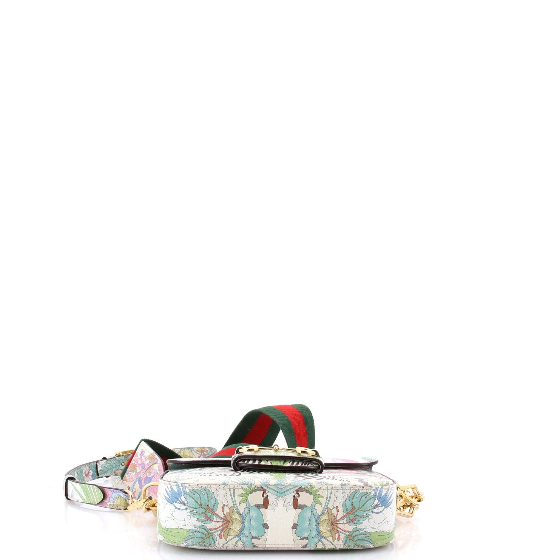 Horsebit 1955 Shoulder Bag Printed Leather Mini