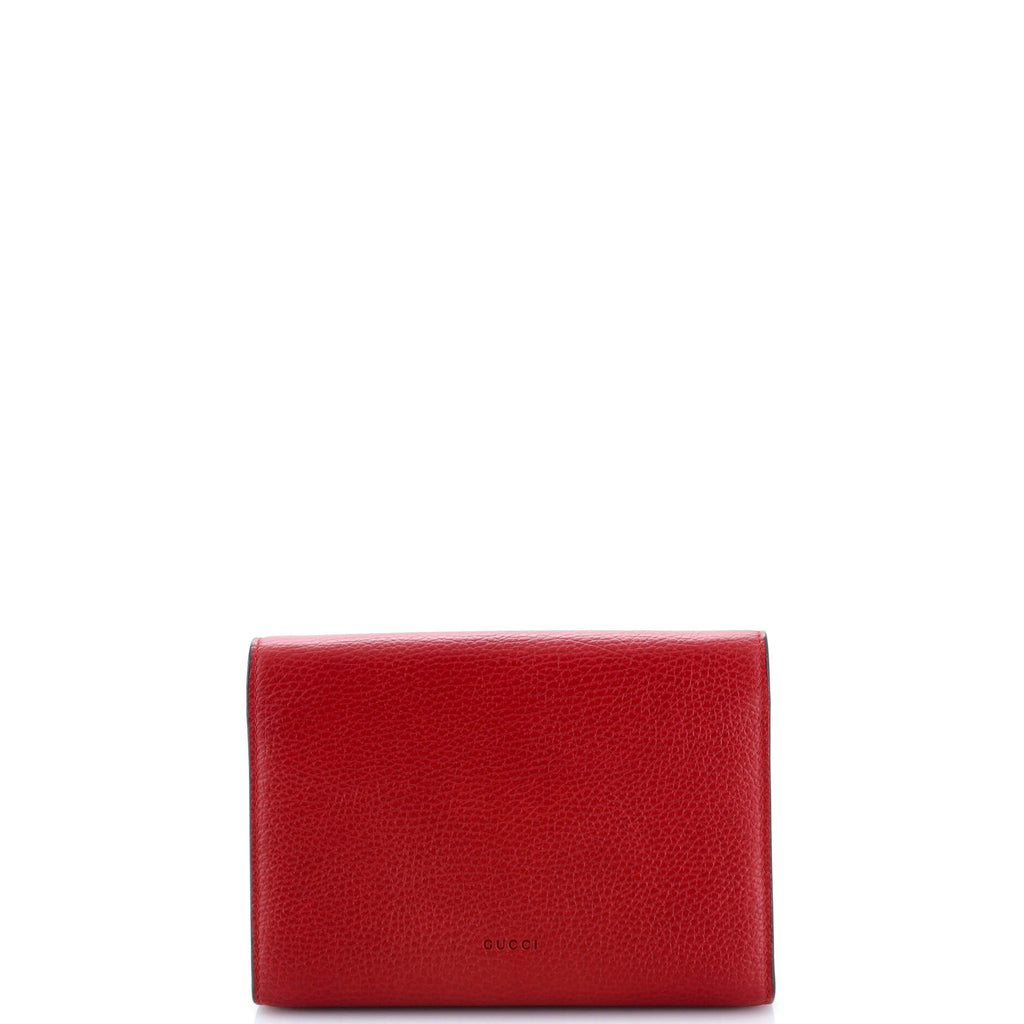 Dionysus Chain Wallet Leather with Embellished Detail Small