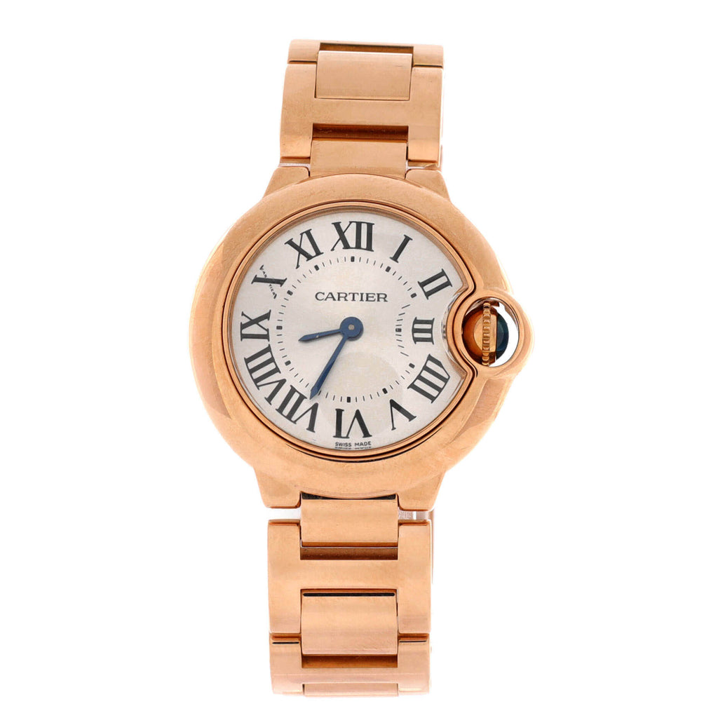 Ballon Bleu de Cartier Quartz Watch Rose Gold 28