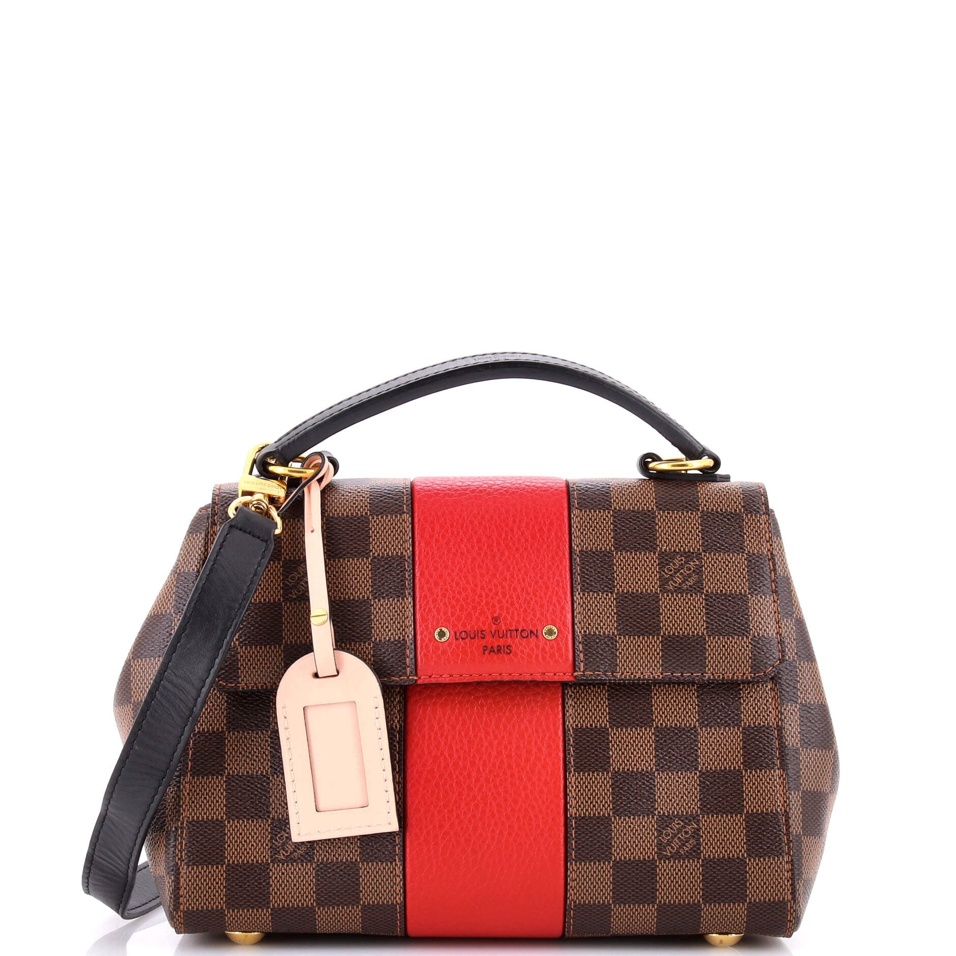 Bond Street Handbag Damier with Leather BB