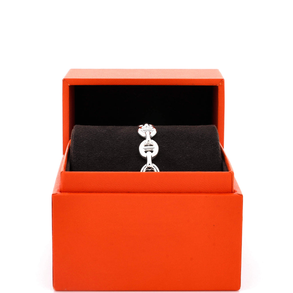 Chaine d'Ancre Enchainee Cuff Bracelet Sterling Silver Medium